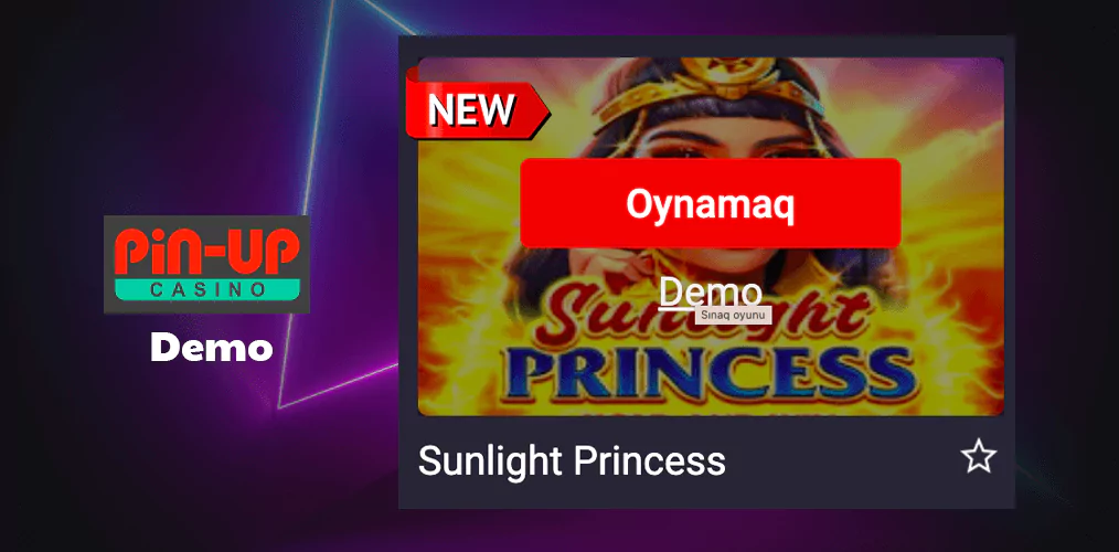 Pin Up Slots Demo Mode haqqında məlumat